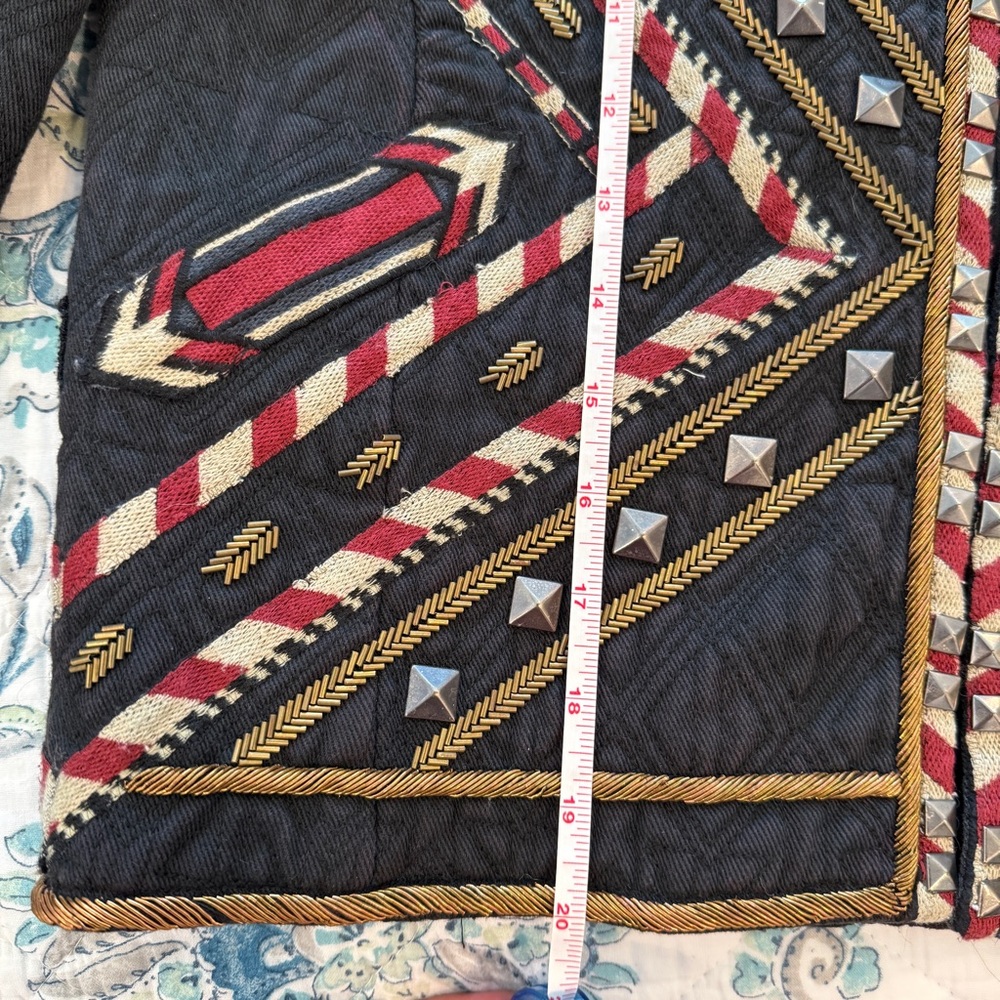 Isabel Marant Embroidered Box Jacket - Picture 12 of 12